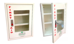 Empty First Aid Wall Mounted Cabinet