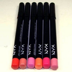 NYX Slim Lip Liner Pencils, Set of 6-Piece
