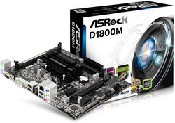 ASRock D1800M Motherboard with Built in Dual Core  from FINECO GENERAL TRADING LLC UAE