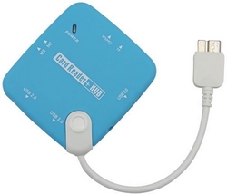 Micro USB 3.0 Card Reader OTG USB HUB for Samsung  from FINECO GENERAL TRADING LLC UAE