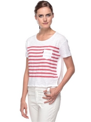 Levi's Loose Fit Short Sleeve Crop Top For Women -