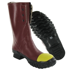 Red Insulated Rubber Safety Boot