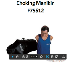 Choking Charlie manikin