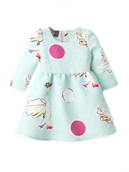 Long-sleeved Swan Pattern Cotton Girl  from FINECO GENERAL TRADING LLC UAE