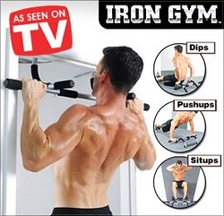 Iron Gym Total Upper Body Work Bar from FINECO GENERAL TRADING LLC UAE