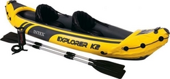 Intex Explorer K2 Inflatable Kayak and Paddles from FINECO GENERAL TRADING LLC UAE