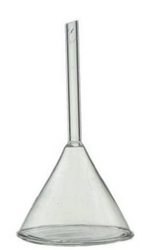 Glass funnel 90mm