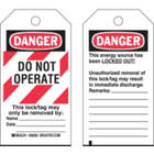 BRADY Danger Tag, Laminated Polyester in uae from WORLD WIDE DISTRIBUTION FZE