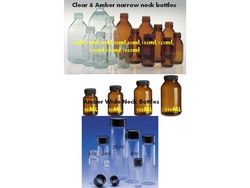 AMBER AND CLEAR GLASS BOTTLES(ALPHA/BOSTON BOTTLES from AJIL SCIENTIFIC & MEDICAL SUPPLIES