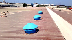 Roof exhaust fans from DYNAMIC FABRICATION LLC