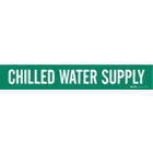 BRADY Chilled Water Supply Pipe Marker in uae