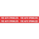 BRADY Fire Auto Sprinklers Pipe Marker in uae