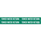 BRADY Tower Water Return Pipe Marker in uae