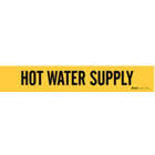 BRADY Hot Water Supply Pipe Marker in uae from WORLD WIDE DISTRIBUTION FZE