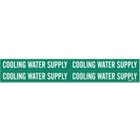 BRADY Cooling Water Supply Pipe Marker in uae from WORLD WIDE DISTRIBUTION FZE