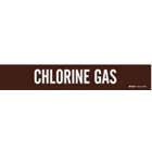 BRADY Chlorine Gas Pipe Marker in uae