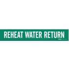 BRADY Reheat Water Return Pipe Marker in uae