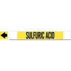 BRADY Sulfuric Acid Pipe Marker in uae