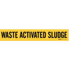 BRADY Waste Activated Sludge Pipe Marker in uae