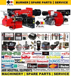 FBR Burner Spare parts and Service UAE Gulf from AMIR INDUSTRIAL EQUIPMENT'S 