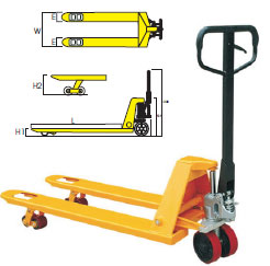 Hand Pallet Truck from AFZA MATERIAL HANDLING AND STORAGE SYSTEMS