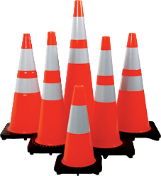 Traffic Cones in Dubai from SPARK TECHNICAL SUPPLIES FZE