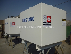Above Ground Single Wall Rectangle Fuel Tank