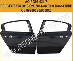 Rear Door For Peugeot 508 Auto Parts OEM=9008X3 from YANGZHOU ASONE IMPORT&EXPORT CO.,LTD.