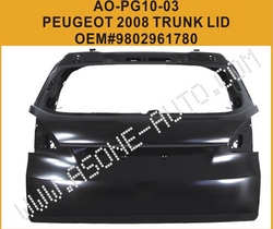 AsOne Tail Gate For Peugeot 2008 Metal Body Parts from YANGZHOU ASONE IMPORT&EXPORT CO.,LTD.