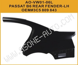 AsOne Rear Fender For VW Passat B6 2006-ON from YANGZHOU ASONE IMPORT&EXPORT CO.,LTD.