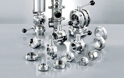 stainless steel dairy valve fitting from KRISHI ENGINEERING WORKS