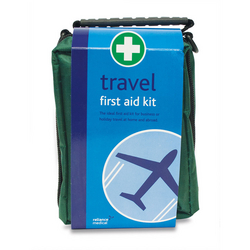 Travel First Aid Kit  in Green Helsinki Bag from ARASCA MEDICAL EQUIPMENT TRADING LLC