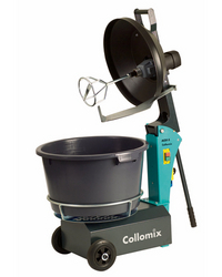 collomix AOX-S rotating bucket mixer -Epocrete 250