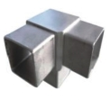 Stainless Steel Square 3-Way Elbow