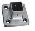 Stainless Steel Square Base Plate from SAFARI METAL TRADING LLC 