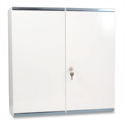 Budapest Metal Wall Cabinet  White