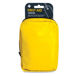 Travel First Aid Kit  in Large Yellow Borsa Bag