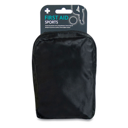 Sports First Aid Kit in Large Black Borsa Bag