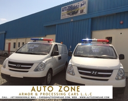 HYUNDAI H1 VAN AMBULANCE from AUTOZONE ARMOR & PROCESSING CARS LLC
