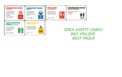 Self Luminace stickers in uae from IDEA SAFETY SIGNS