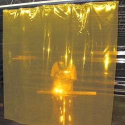 Welding Curtains Yellow 
