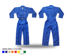 WORK MASTER BRAND UNIFORMS COVERALL IN UAE from RAJAB MIDDLE EAST FZE