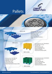PLASTIC PALLET SUPPLIERS IN UAE from SHUBHAM PLASTICS FZE