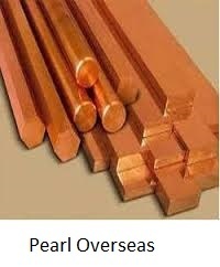 Copper Round Bar from PEARL OVERSEAS