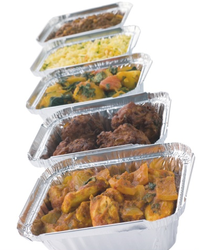 Aluminum Foil Food Containers in dubai from HOTPACK PACKAGING INDUSTRIES LLC