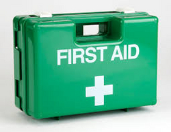 Safety First Aid Metal Box from BUILDING MATERIALS TRADING