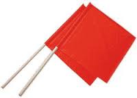 Safety Flag For Signal Red & Green from CLEAR WAY BUILDING MATERIALS TRADING