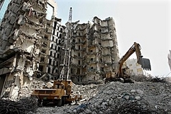 Removing debris uae