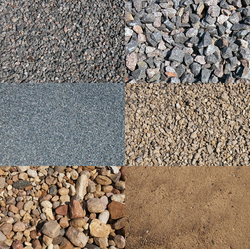 Washed Sand white black aggregate suppliers in uae