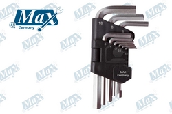 Allen Hex Key Set 9 pc set from A ONE TOOLS TRADING LLC 